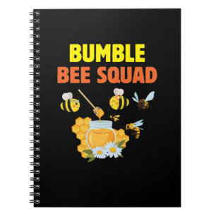 Bijenteelt Kunst Bumble Bee Squad 2 Notitieboek