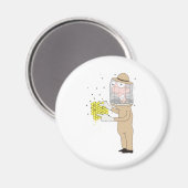 Bijenteelt Magneet (Voorkant / Achterkant)
