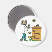Bijenteelt Magneet (Voorkant / Achterkant)