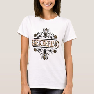 bijenteelt met bijen t-shirt
