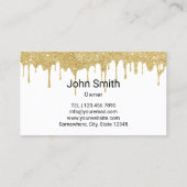 Bijenteelt, vers honingbijenvlees, gedroogd visitekaartje (Achterkant)