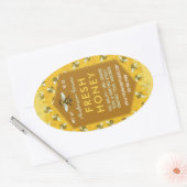 Bijenteler Apiary Honey Jar Labels Honeycomb bijen (Envelop)
