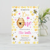 Bijenuitnodiging Kaart (Staand voorkant)