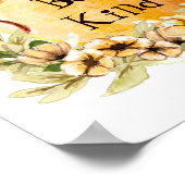 Bijenvol pot honing poster (Hoek)