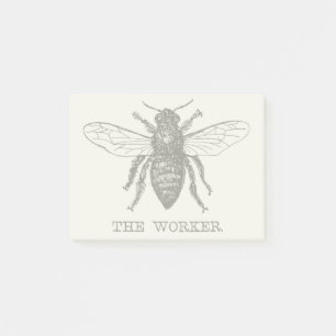 Bijenwerker Honing Zwarte hommel Post-it® Notes