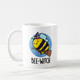 Bijenwitch Funny Bee Pun Koffiemok