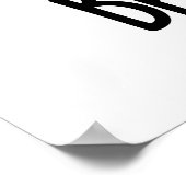 Bijenwitch Funny Bee Pun Poster (Hoek)