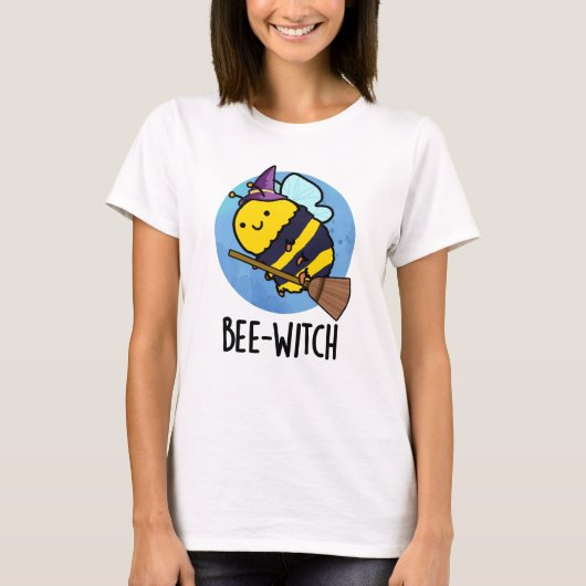 Bijenwitch Funny Bee Pun T-shirt (Voorkant)