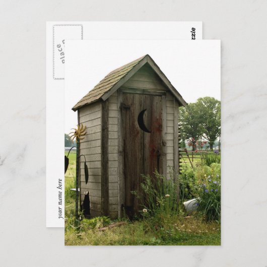 bijgebouw briefkaart (Voorkant / Achterkant)