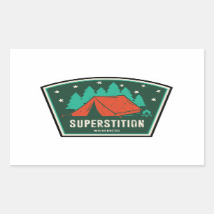 Bijgeloof Wilderness Arizona Camping Rechthoekige Sticker