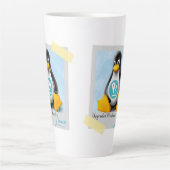 Bijgewerkte Windows PopOS Tux Latte Mok (Voorkant)