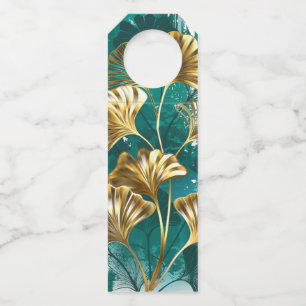 Bijkantoor met Golden Leaves Ginko Biloba Flessenhanger