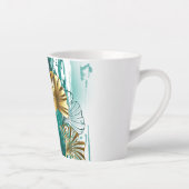 Bijkantoor met Golden Leaves Ginko Biloba Latte Mok (Rechts)