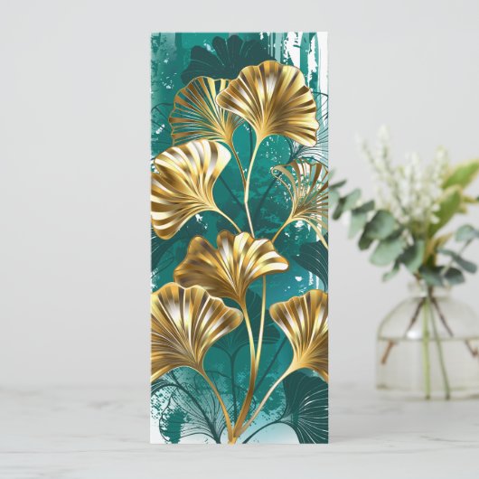 Bijkantoor met Golden Leaves Ginko Biloba Programma (Staand voorkant)