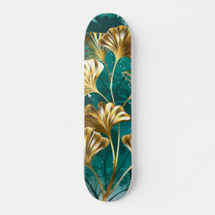 Bijkantoor met Golden Leaves Ginko Biloba Skateboard