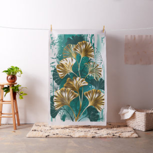 Bijkantoor met Golden Leaves Ginko Biloba Stof