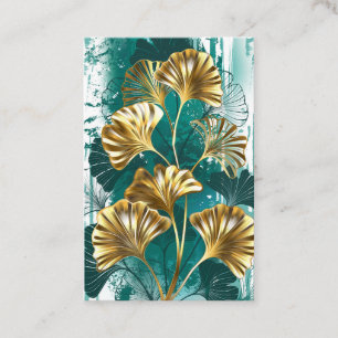 Bijkantoor met Golden Leaves Ginko Biloba Visitekaartje