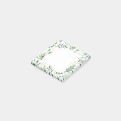 Bijkantoren en bladeren omhuld post-it® notes (Schuin)