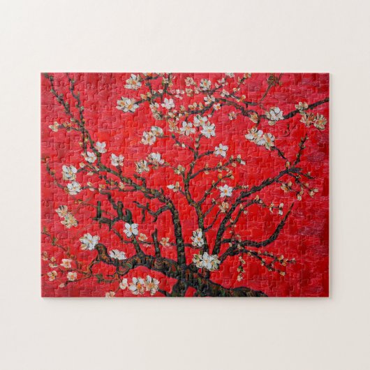 Bijkantoren van de amandelboom in Blossom, Van Gog Legpuzzel (Horizontaal)