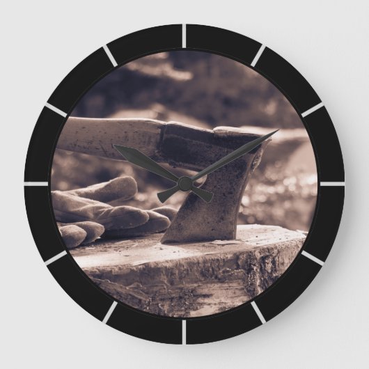  bijl grote klok (Voorkant)