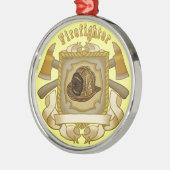Bijl Schild FireFighter ornament (Links)