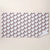 bijl strandlaken (Voorkant)