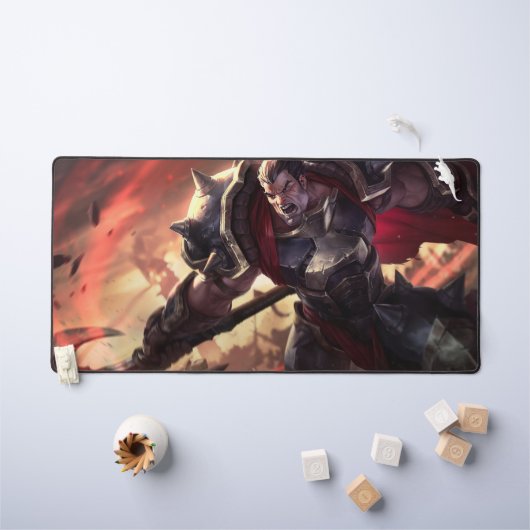 Bijl Wielder Gaming Desk Mat | hoofdontwerp van he (Kindertafel)