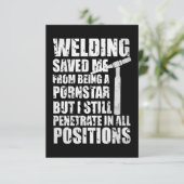 Bijlassen Opgeslagen mij Kaart (Staand voorkant)