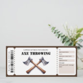 Bijlblaan Geschenkbon Kaart (Staand voorkant)