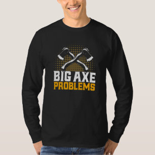 Bijlwerpen Grote Bijl Problemen Premium T-shirt