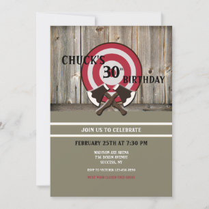 Bijlwerpen Uitnodiging