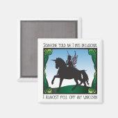 Bijna afkappen van mijn Unicorn Magneet (Voorkant / Achterkant)