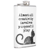 Bijna alle creativiteit impliceert doelgericht spe heupfles (Rechts)