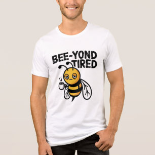 Bijna Dood van Vermoeidheid – Schattige Vermoeide Tri-Blend Shirt