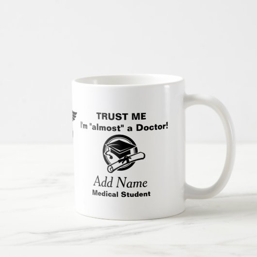 Bijna een dokter koffiemok (Rechts)