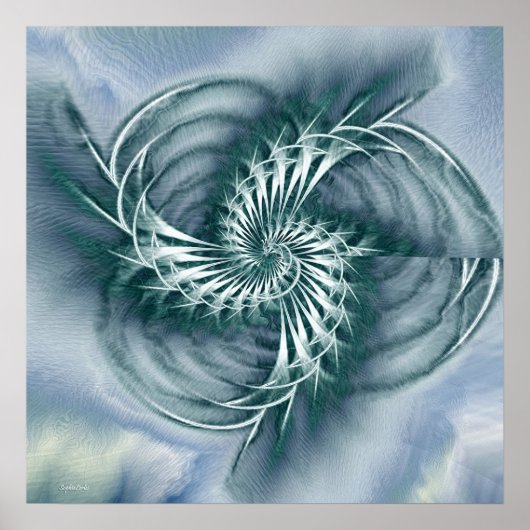 bijna hemel poster (Voorkant)