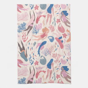 Bijna Mermaid Theedoek