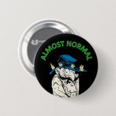 Bijna normaal ronde button 5,7 cm (Voorkant /achterkant)