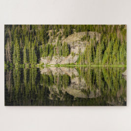 Bijna onmogelijk Beer Lake-reflectiepuzzel Legpuzzel