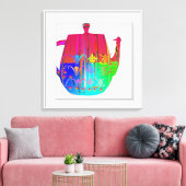 Bijna theetijd canvas afdruk (Insitu (Woonkamer))