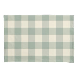 Bijna wakker Gingham - Langs de rivier plaid. Kussensloop