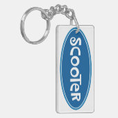 bijnaam "SCOOTER"-sleutelhanger Sleutelhanger (Voorkant Links)