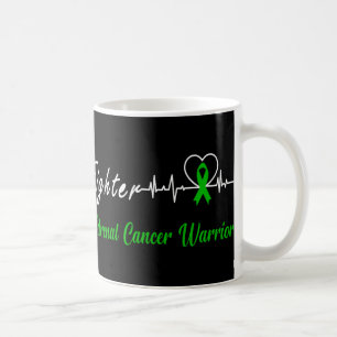 Bijnierkanker Warrior Heartbeat Fighter Green Rib Koffiemok