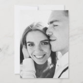 Bijou Boho moderne Terre Ton mariage Invitations (Dos)