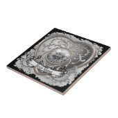 Bijou d'argent Carreau de coeur de fée (Côté)