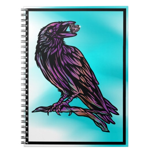 Bijou de coeur J'aime Ravens Carnet (Devant)