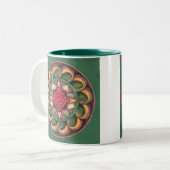 Bijou de la tasse de mandala de coeur (Devant gauche)