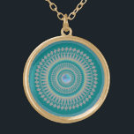 Bijou de l'eau bleue en collier de turquoise et<br><div class="desc">Bijou de l'eau bleue en collier de turquoise et d'or</div>