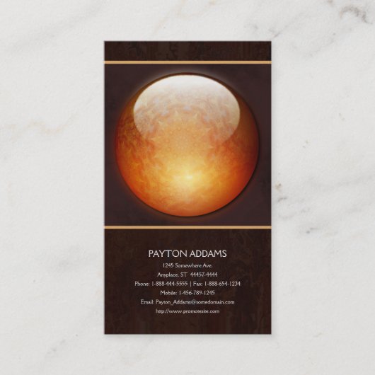 Bijou de renouvellement - carte de visite vertical (Devant)