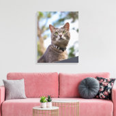 Bijou op het dak canvas afdruk (Insitu (Woonkamer))
